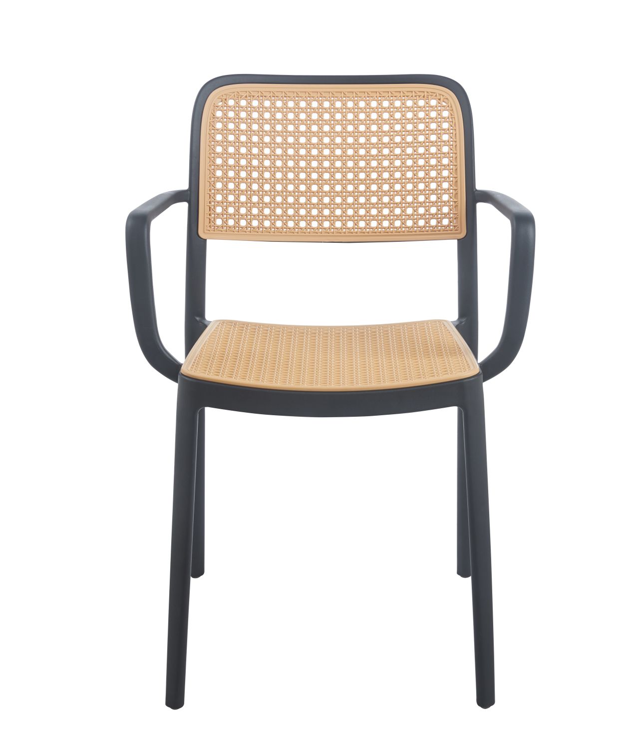 Krzesło restauracyjne K31 B - natural/czarne - obrazek 3
