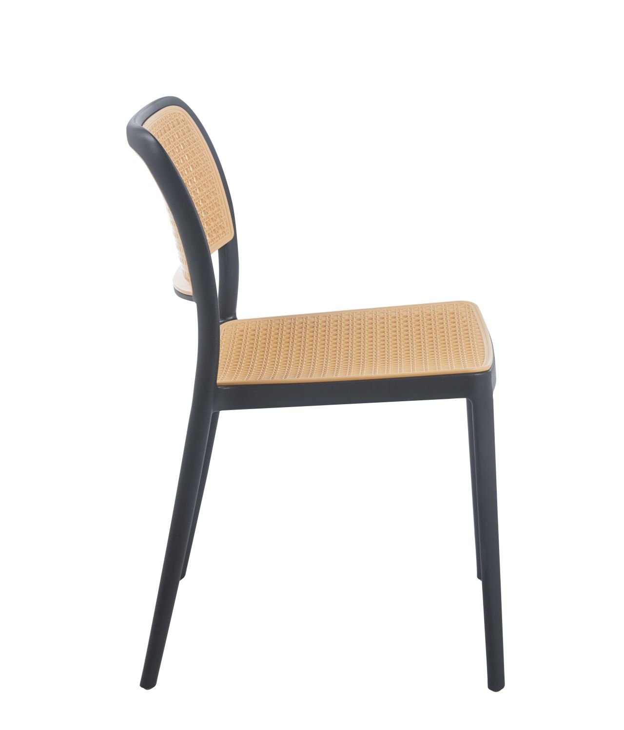 Krzesło restauracyjne K31 - natural/czarne - Image 3