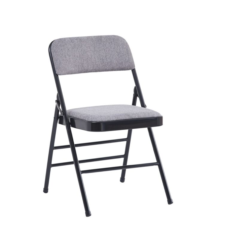 Folding chair (gray) - ATEST BHP K24