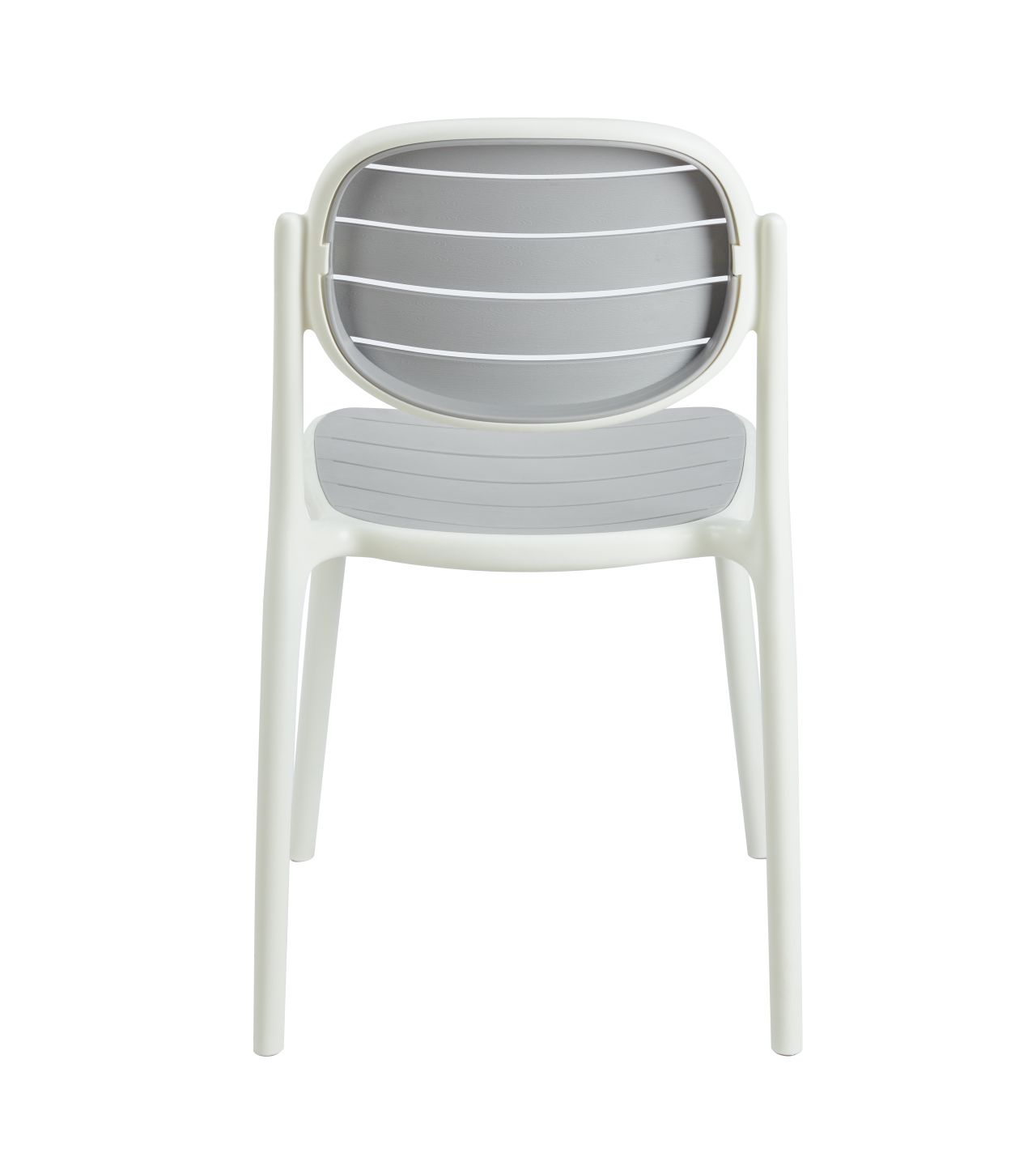 Krzesło restauracyjne K30 - szaro-białe - Image 3