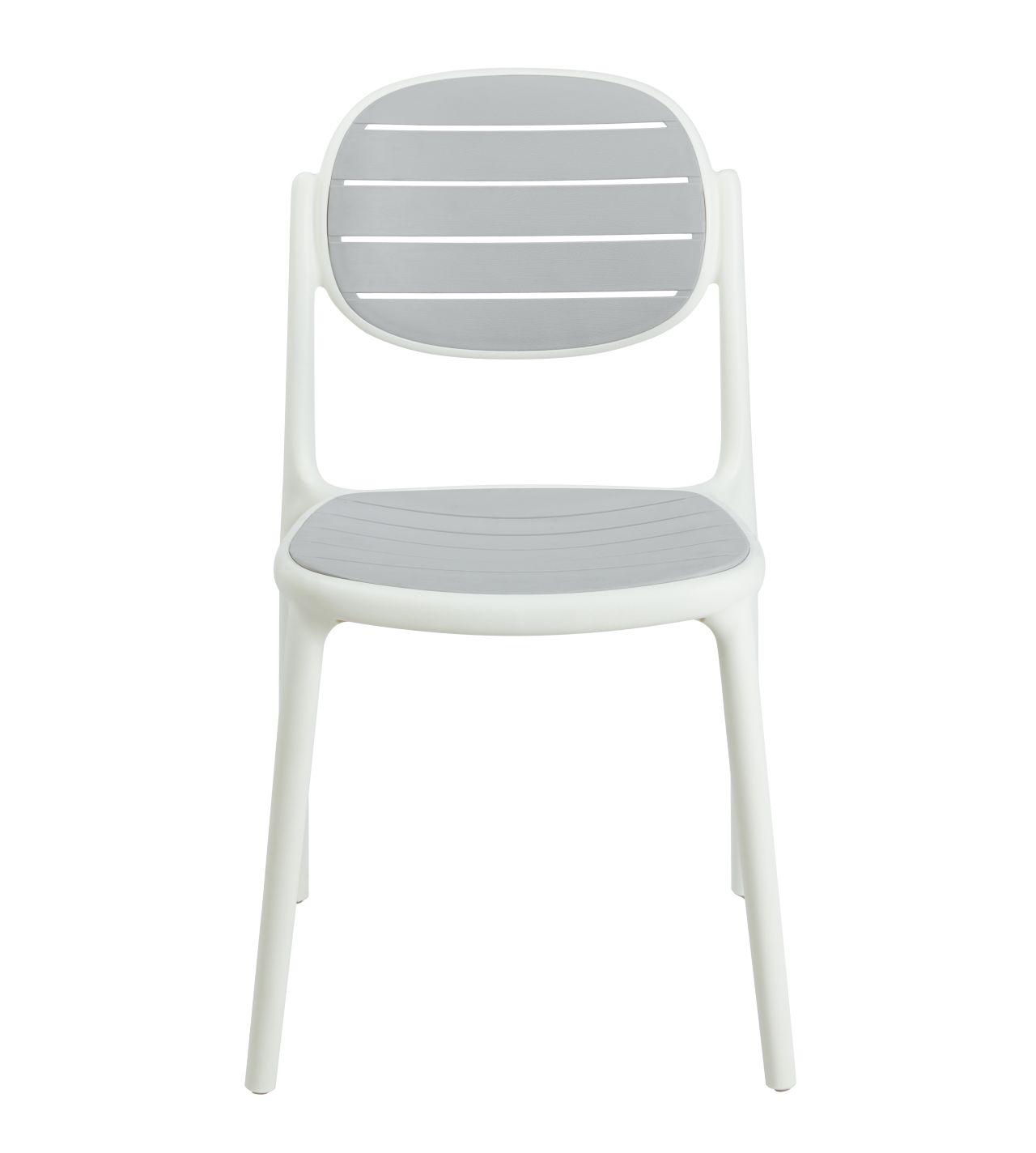 Krzesło restauracyjne K30 - szaro-białe - Image 4