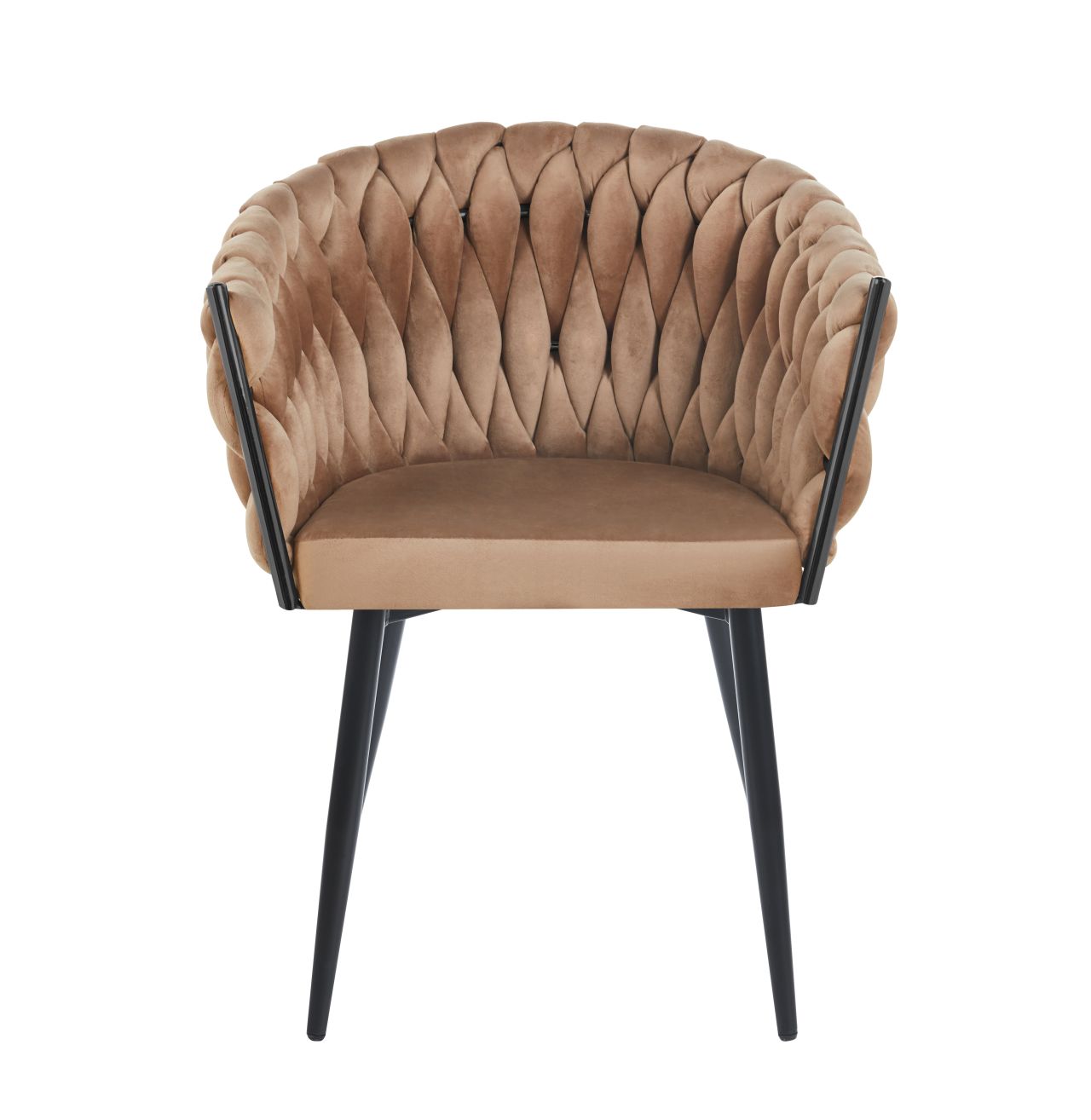Krzesło velvet (cappuccino) K7 - Image 5
