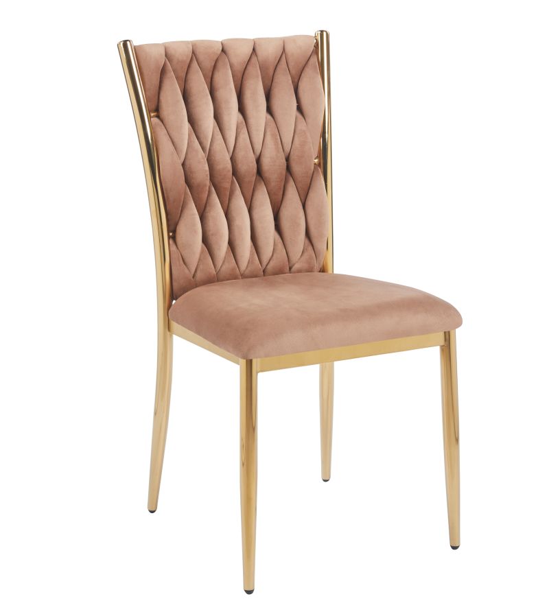 Krzesło velvet (cappuccino) K37 - Image 1