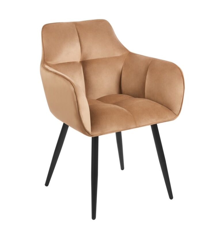 Krzesło velvet (cappuccino) K40