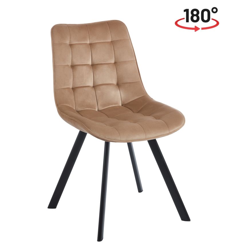 Krzesło velvet (cappuccino) KO265 - Image 1