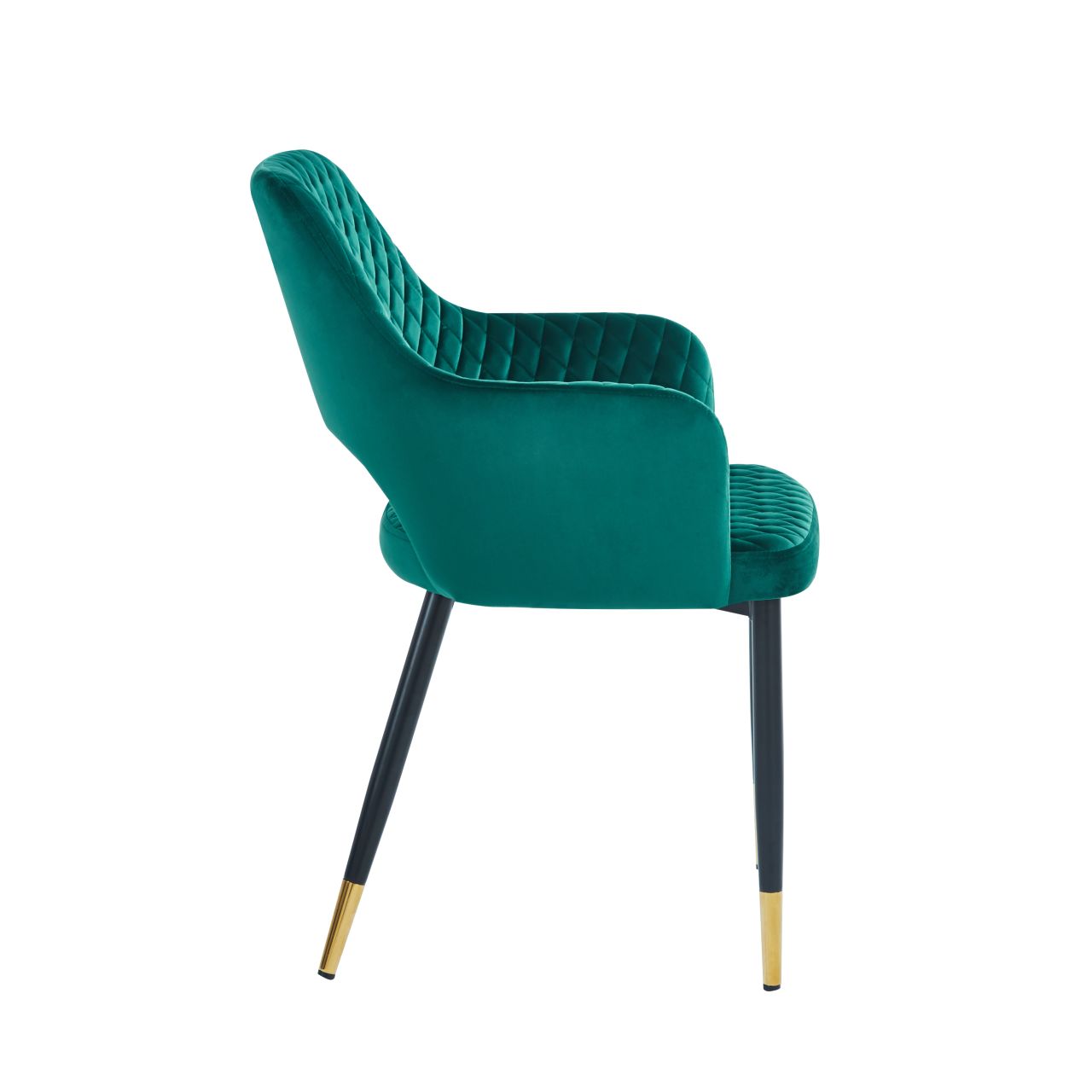 Krzesło velvet (zielone) K3 - Image 3