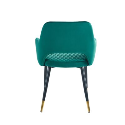 Krzesło velvet (zielone) K3 - Thumbnail Image 4