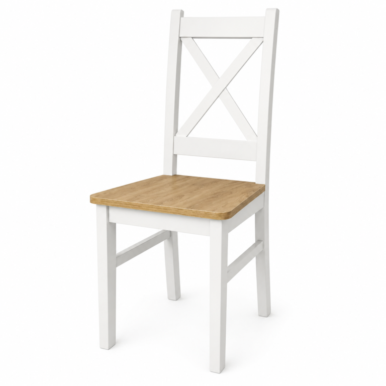 Crossbones chair white kraft
