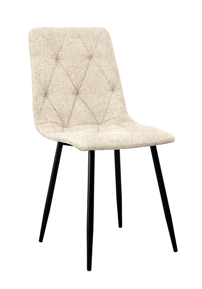Stuhl „Naomi“ in Dunkelbeige