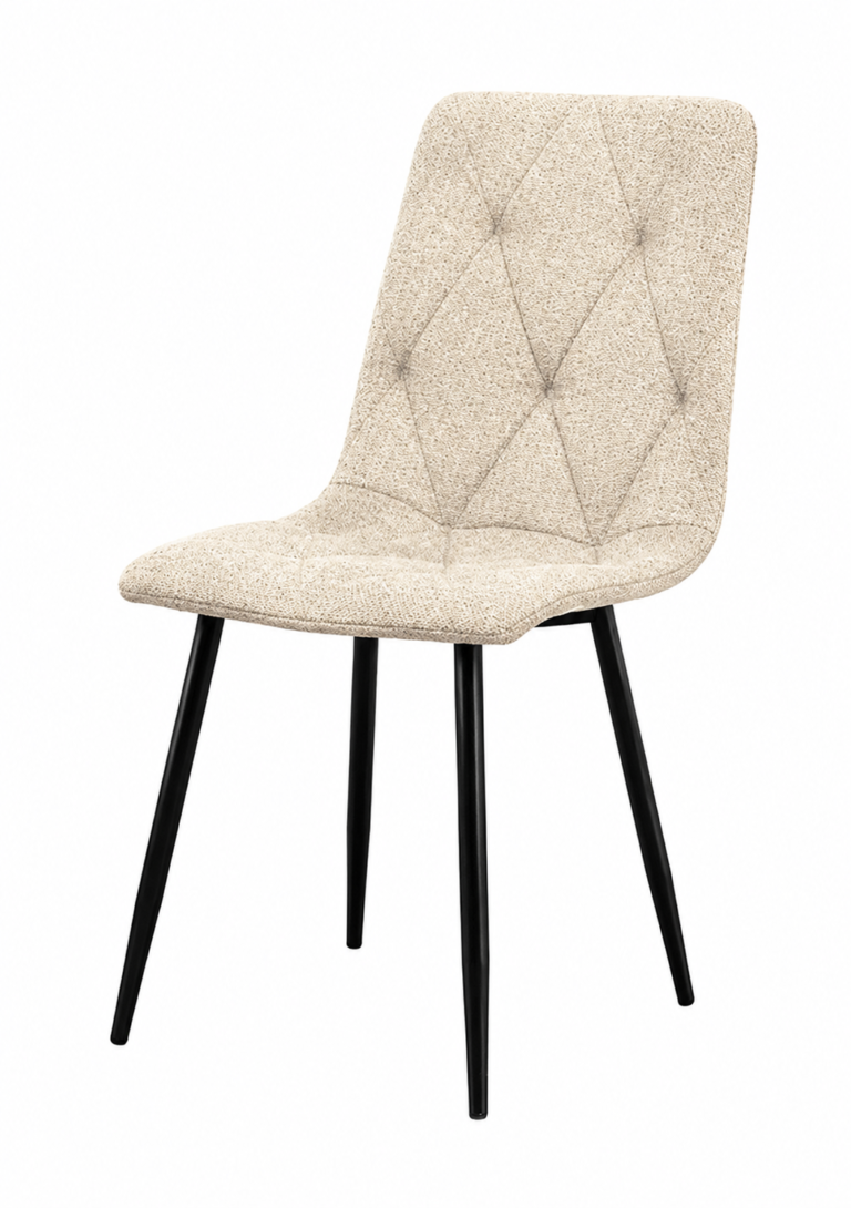 Stuhl „Naomi“ in Dunkelbeige