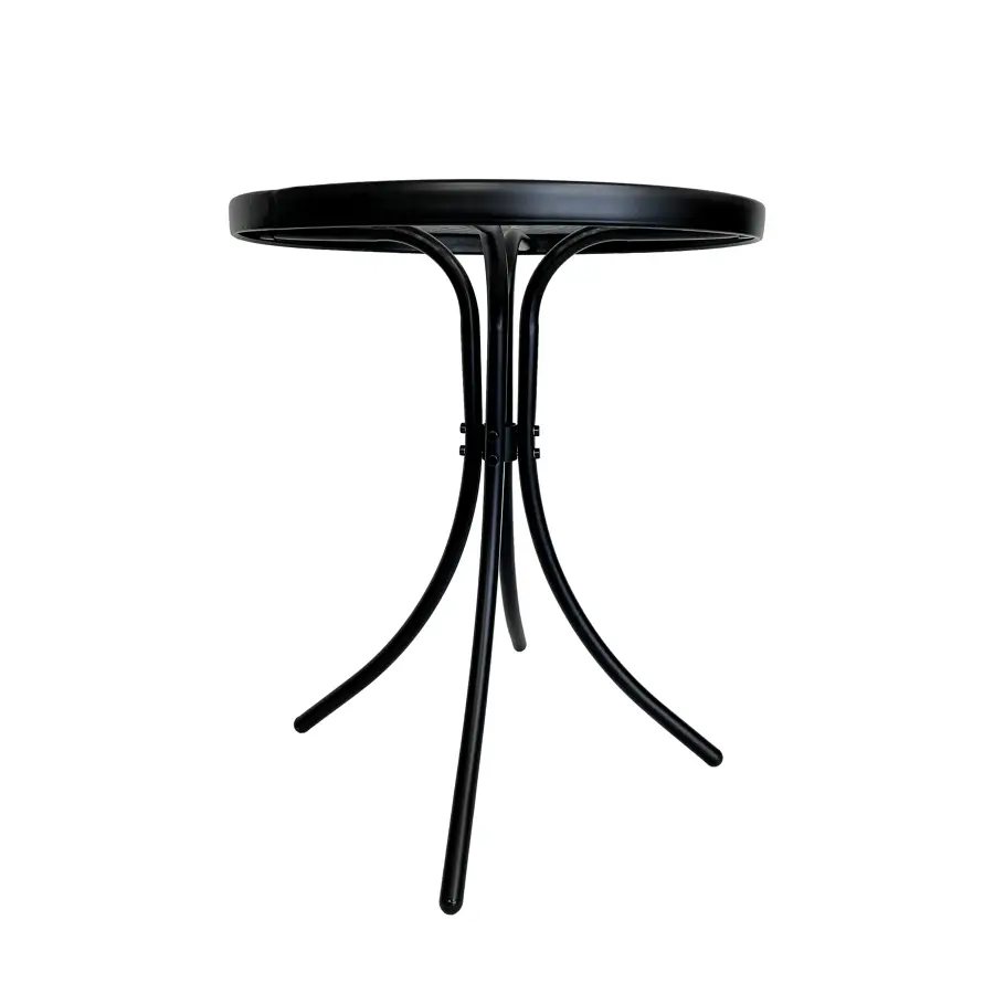Stylowy stół Terni 60 cm z hartowanym blatem, idealny do wnętrz i na zewnątrz - Image 2