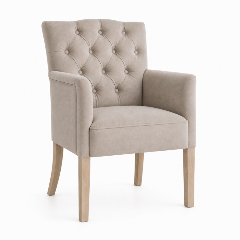 Onyx F30 Upholstered Armchair - Quilted